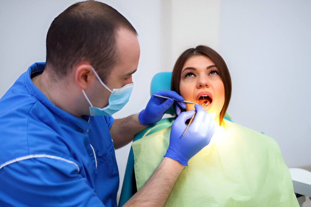 Emergency lost filling replacement in Aberdeen dentist