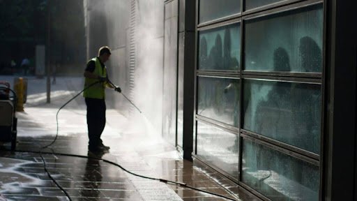 How Storefront Pressure Washing Protects Your Building From Long-Term Damage